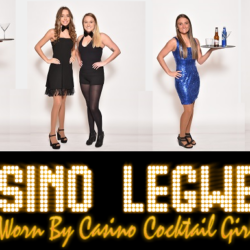 Casino Legwear for Casino Cocktail Girls