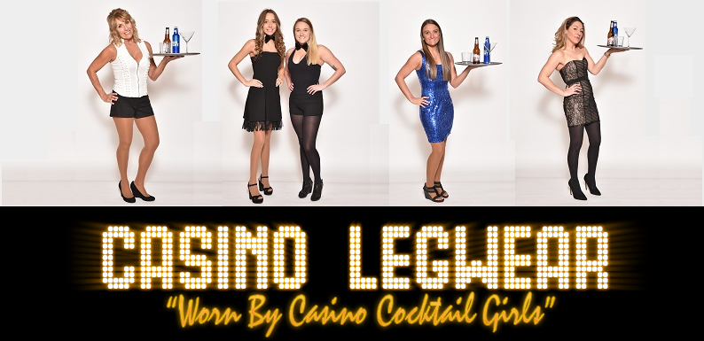 Calendar Girl Pantyhose Tights for Casino Cocktail Girls
